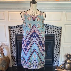 IZ Byer floral dress, size large‎